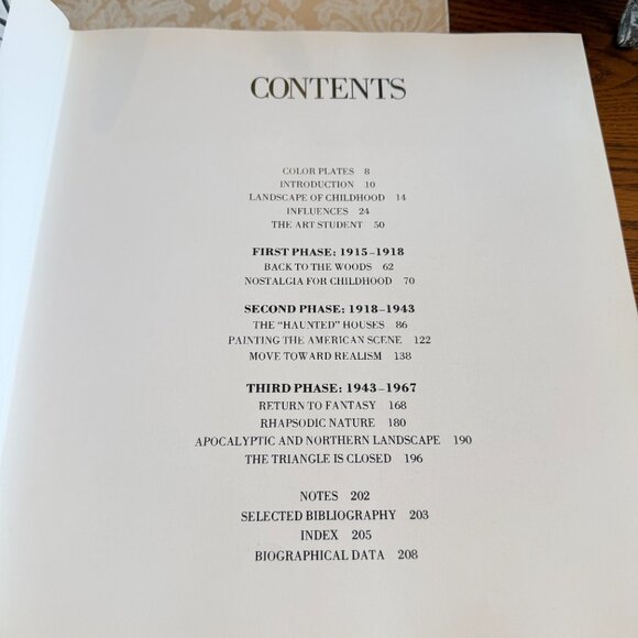 1976 1ST ED Charles Burchfield by Matthew Baigell Coffee Table Book - Picture 9 of 17